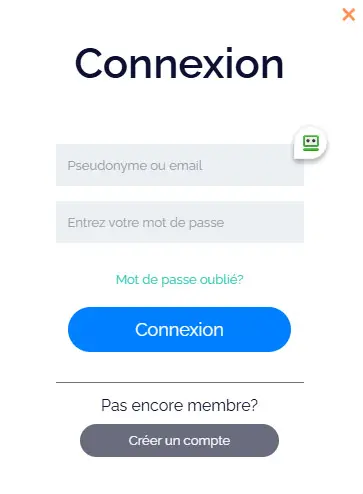 Inicio de sesión de los miembros de ALF CASINO